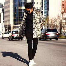 画像をギャラリービューアに読み込む, DOWBL/ ダブル/ Leopard Fur Touch Middle Coat  【全1色】