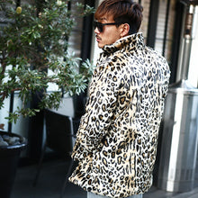 画像をギャラリービューアに読み込む, DOWBL/ ダブル/ Leopard Fur Touch Middle Coat  【全1色】
