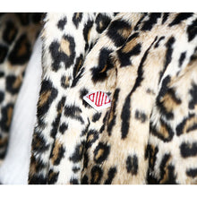 画像をギャラリービューアに読み込む, DOWBL/ ダブル/ Leopard Fur Touch Middle Coat  【全1色】