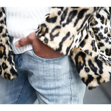 画像をギャラリービューアに読み込む, DOWBL/ ダブル/ Leopard Fur Touch Middle Coat  【全1色】