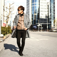 画像をギャラリービューアに読み込む, DOWBL/ ダブル/ Herringbone Dressy Chester Coat  【全1色】