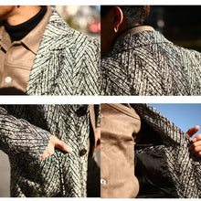 画像をギャラリービューアに読み込む, DOWBL/ ダブル/ Herringbone Dressy Chester Coat  【全1色】