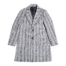 画像をギャラリービューアに読み込む, DOWBL/ ダブル/ Herringbone Dressy Chester Coat  【全1色】