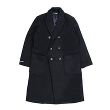 画像をギャラリービューアに読み込む, DOWBL/ ダブル/ Dignified Heavy Melton Doublebreasted Coat  【全2色】