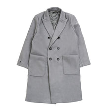 画像をギャラリービューアに読み込む, DOWBL/ ダブル/ Dignified Heavy Melton Doublebreasted Coat  【全2色】