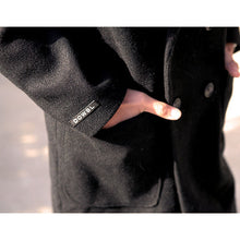 画像をギャラリービューアに読み込む, DOWBL/ ダブル/ Dignified Heavy Melton Doublebreasted Coat  【全2色】