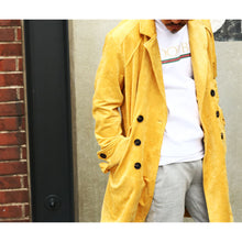 画像をギャラリービューアに読み込む, DOWBL/ ダブル/ Suede Color Gold Point Coat  【全2色】