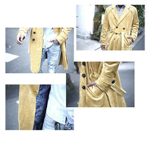 画像をギャラリービューアに読み込む, DOWBL/ ダブル/ Suede Color Gold Point Coat  【全2色】