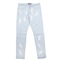画像をギャラリービューアに読み込む, DOWBL/ ダブル/ Bleach Icon Biker Denim Skinny Pants  【全2色】