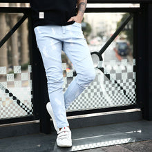 画像をギャラリービューアに読み込む, DOWBL/ ダブル/ Bleach Icon Biker Denim Skinny Pants  【全2色】