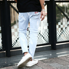 画像をギャラリービューアに読み込む, DOWBL/ ダブル/ Bleach Icon Biker Denim Skinny Pants  【全2色】