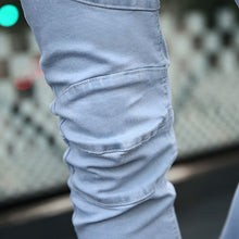 画像をギャラリービューアに読み込む, DOWBL/ ダブル/ Bleach Icon Biker Denim Skinny Pants  【全2色】