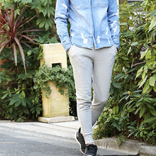 画像をギャラリービューアに読み込む, DOWBL/ ダブル/ Zip Skinny Rhombus Icon Sweat Pants  【全2色】