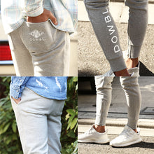 画像をギャラリービューアに読み込む, DOWBL/ ダブル/ Zip Skinny Rhombus Icon Sweat Pants  【全2色】