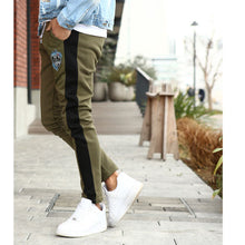 画像をギャラリービューアに読み込む, DOWBL/ ダブル/ Flower Circle Icon Line Pants  【全2色】