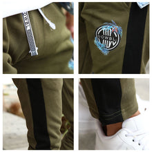 画像をギャラリービューアに読み込む, DOWBL/ ダブル/ Flower Circle Icon Line Pants  【全2色】