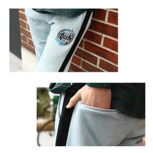 画像をギャラリービューアに読み込む, DOWBL/ ダブル/ Flower Circle Icon Line Pants  【全2色】