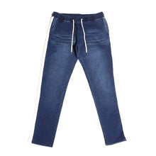画像をギャラリービューアに読み込む, DOWBL/ ダブル/ Indigo Dyeing Sweat Line Pants  【全2色】