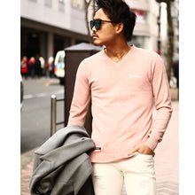 画像をギャラリービューアに読み込む, DOWBL/ ダブル/ Melted skin touch V neck knit sew  【全4色】