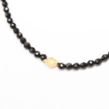 画像をギャラリービューアに読み込む, DOWBL/ ダブル/ Rhombus Charm Onyx Necklace  【全1色】