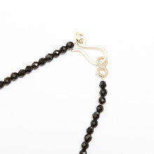 画像をギャラリービューアに読み込む, DOWBL/ ダブル/ Rhombus Charm Onyx Necklace  【全1色】
