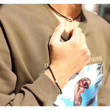 画像をギャラリービューアに読み込む, DOWBL/ ダブル/ Rhombus Charm Onyx Necklace  【全1色】