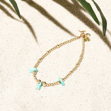 画像をギャラリービューアに読み込む, DOWBL/ ダブル/ Old Turquoise Bracelet  【全1色】