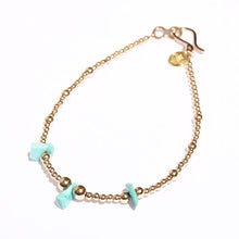 画像をギャラリービューアに読み込む, DOWBL/ ダブル/ Old Turquoise Bracelet  【全1色】
