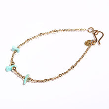 画像をギャラリービューアに読み込む, DOWBL/ ダブル/ Old Turquoise Bracelet  【全1色】
