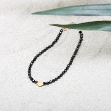 画像をギャラリービューアに読み込む, DOWBL/ ダブル/ Rhombus Charm Onyx Bracelet  【全1色】