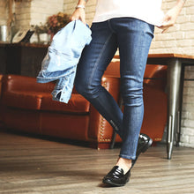 画像をギャラリービューアに読み込む, DOWBL/ ダブル/ Rhombus Super Skinny Rigid Denim  【全1色】
