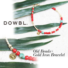 画像をギャラリービューアに読み込む, DOWBL/ ダブル/ Old Beads × Gold Icon Bracelet  【全1色】
