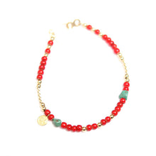 画像をギャラリービューアに読み込む, DOWBL/ ダブル/ Old Beads × Gold Icon Bracelet  【全1色】