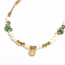 画像をギャラリービューアに読み込む, DOWBL/ ダブル/ Old Beads Gold charm Bracelet  【全1色】
