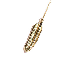 画像をギャラリービューアに読み込む, DOWBL/ ダブル/ Gold Feather Rosary Zirconia Necklace  【全1色】