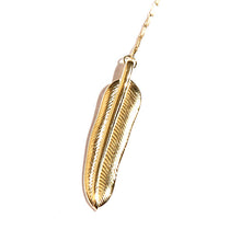 画像をギャラリービューアに読み込む, DOWBL/ ダブル/ Gold Feather Rosary Zirconia Necklace  【全1色】