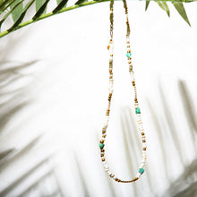画像をギャラリービューアに読み込む, DOWBL/ ダブル/ Old Beads Gold Charm Necklace  【全1色】