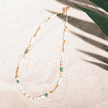 画像をギャラリービューアに読み込む, DOWBL/ ダブル/ Old Beads Gold Charm Necklace  【全1色】