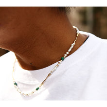 画像をギャラリービューアに読み込む, DOWBL/ ダブル/ Old Beads Gold Charm Necklace  【全1色】