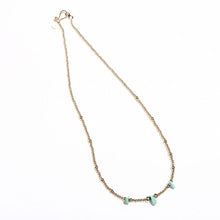 画像をギャラリービューアに読み込む, DOWBL/ ダブル/ Old Turquoise Necklace  【全1色】