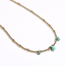 画像をギャラリービューアに読み込む, DOWBL/ ダブル/ Old Turquoise Necklace  【全1色】