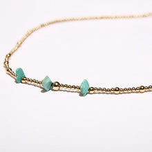 画像をギャラリービューアに読み込む, DOWBL/ ダブル/ Old Turquoise Necklace  【全1色】
