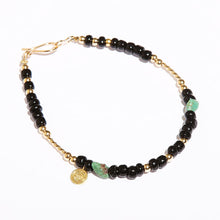 画像をギャラリービューアに読み込む, DOWBL/ ダブル/ Black Beads Bracelet  【全1色】