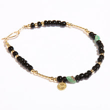 画像をギャラリービューアに読み込む, DOWBL/ ダブル/ Black Beads Bracelet  【全1色】