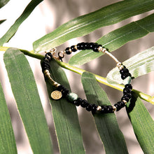 画像をギャラリービューアに読み込む, DOWBL/ ダブル/ Black Beads Bracelet  【全1色】