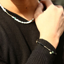 画像をギャラリービューアに読み込む, DOWBL/ ダブル/ Black Beads Bracelet  【全1色】