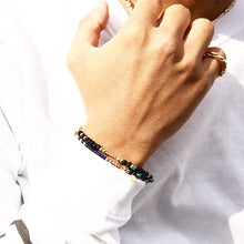 画像をギャラリービューアに読み込む, DOWBL/ ダブル/ Black Beads Bracelet  【全1色】