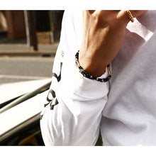 画像をギャラリービューアに読み込む, DOWBL/ ダブル/ Black Beads Bracelet  【全1色】
