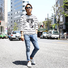 画像をギャラリービューアに読み込む, DOWBL/ ダブル/ B.A.W. Girl Photo Border LongSleeve  【全2色】