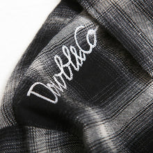 画像をギャラリービューアに読み込む, DOWBL/ ダブル/ Monotone Icon Checked Shirt  【全1色】